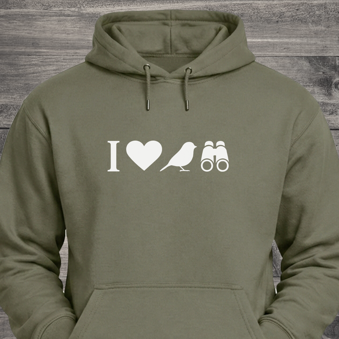 I Love Bird Watching, Hoodie