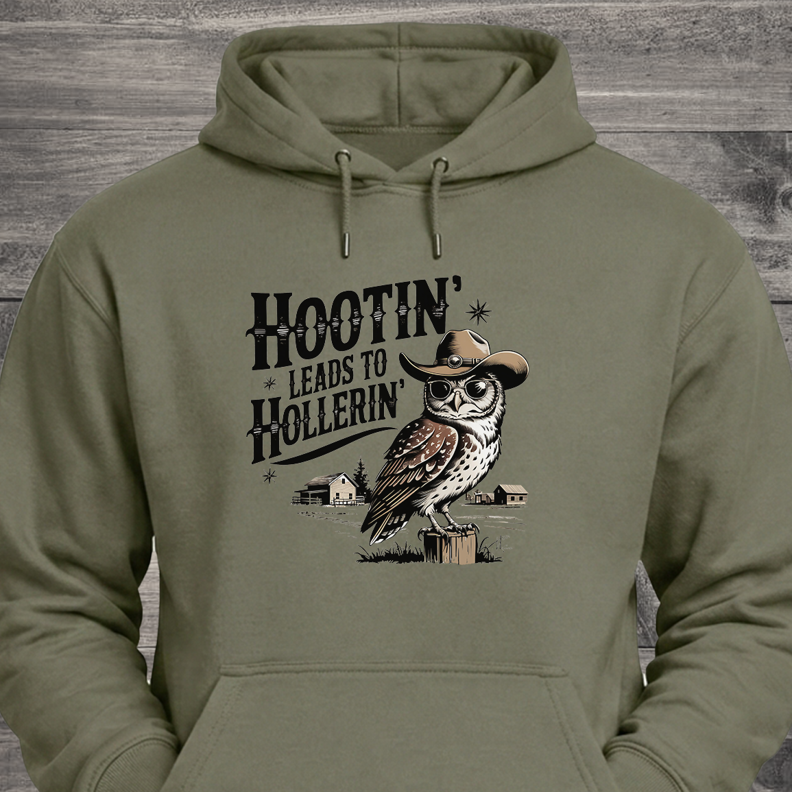 Hootin Leads To Hollerin, Hoodie