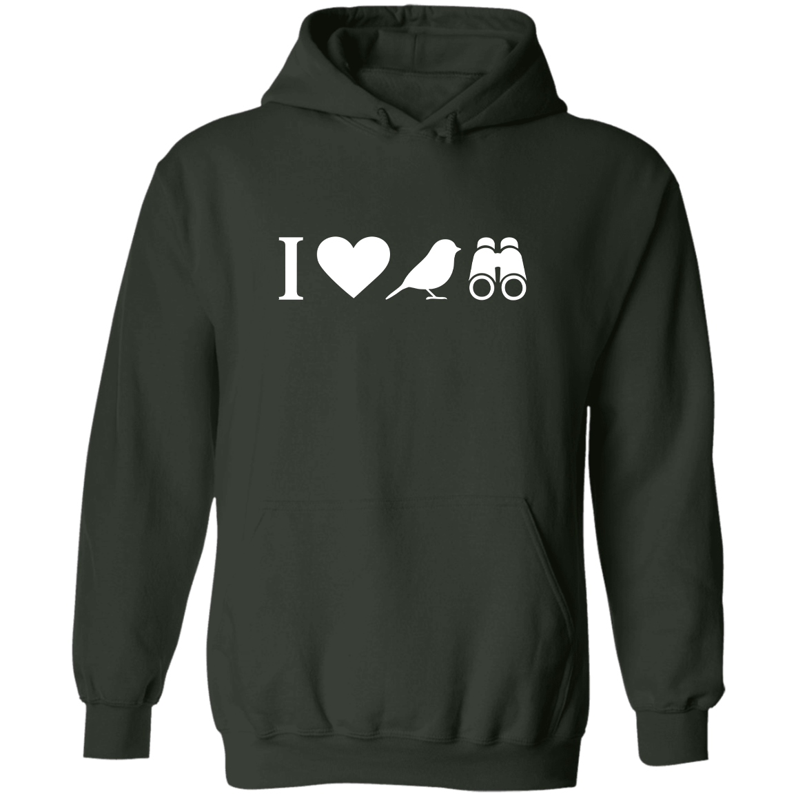 I Love Bird Watching, Hoodie