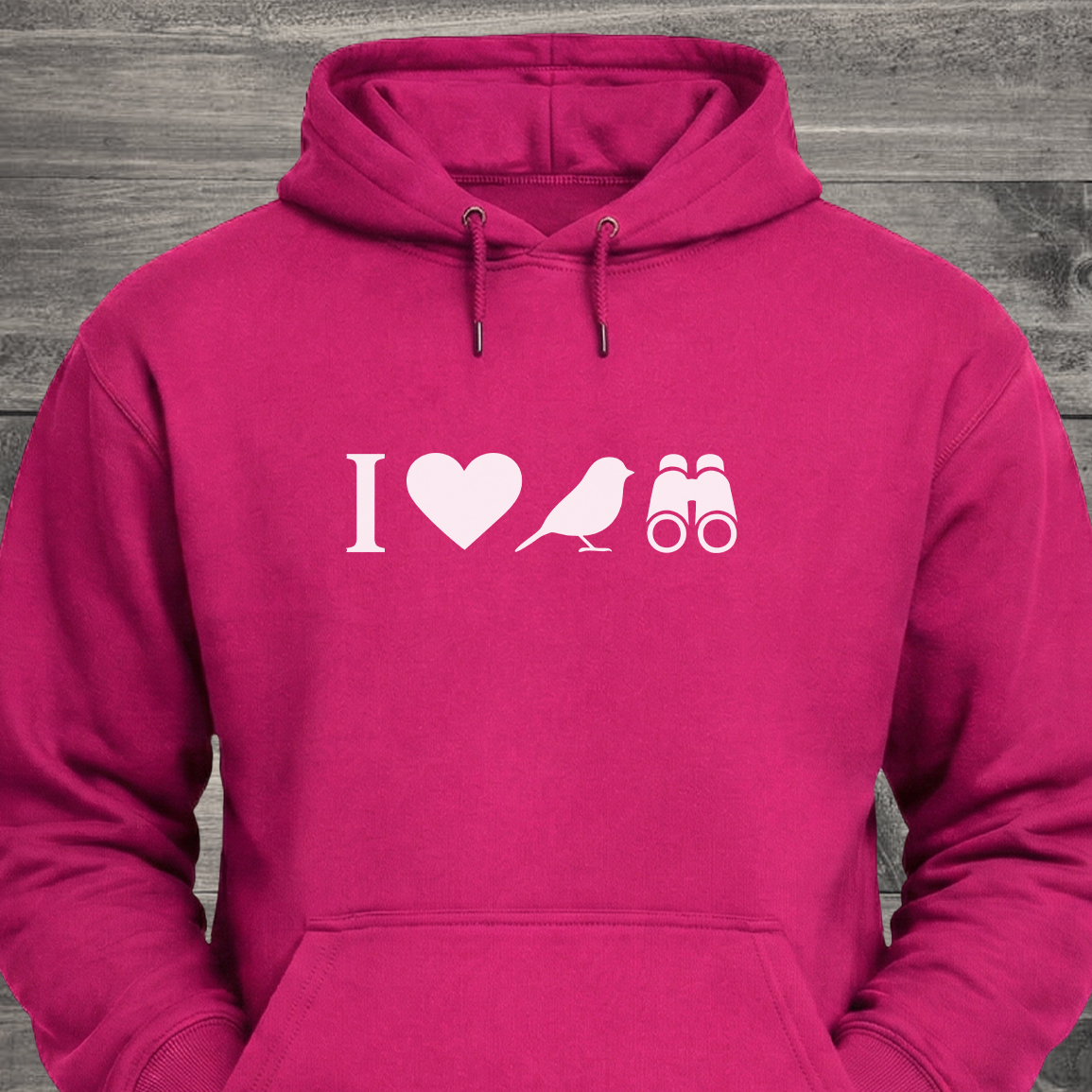 I Love Bird Watching, Hoodie