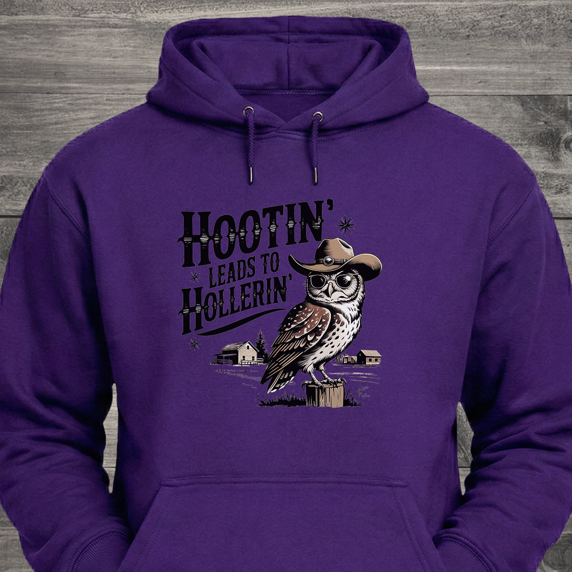 Hootin Leads To Hollerin, Hoodie